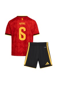 Belgia Axel Witsel #6 Jalkapallovaatteet Lasten Kotipeliasu MM-kisat 2026 Lyhythihainen (+ Lyhyet housut)